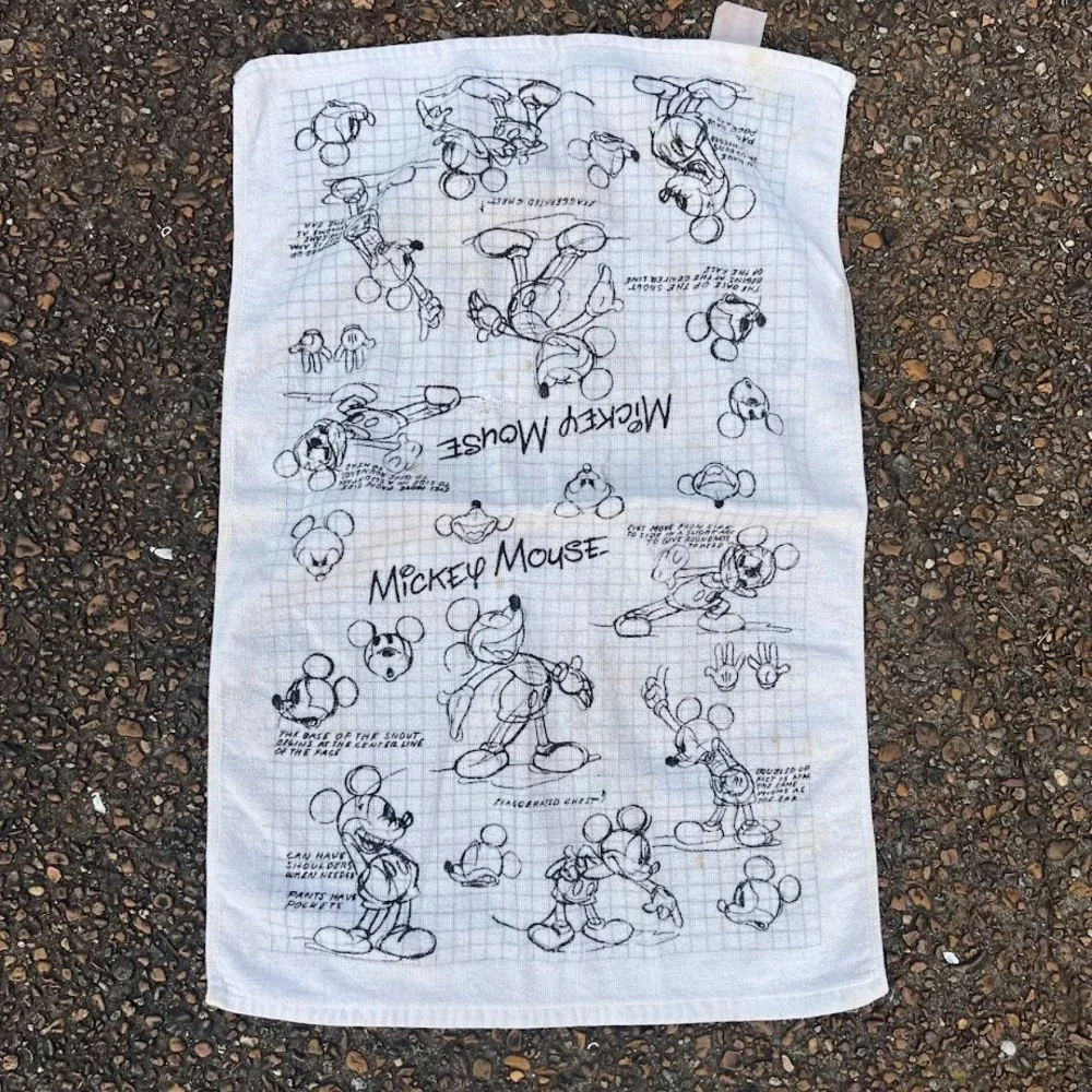 Disney‎ Mickey Mouse Sketchbook Kitchen Dish/Hand Towel